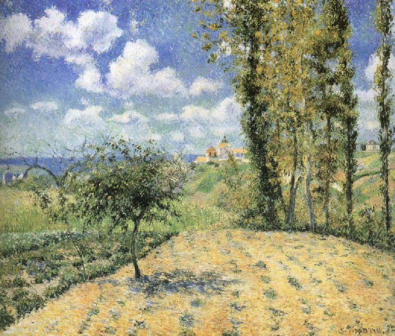 Camille Pissarro Spring scenery France oil painting art